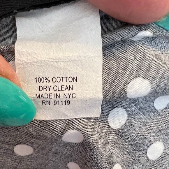 Tailor New York Polka Dot Top - Picture 7 of 9